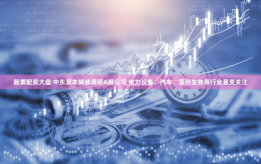 股票配资大盘 中东资本频频调研A股公司 电力设备、汽车、医药生物等行业最受关注