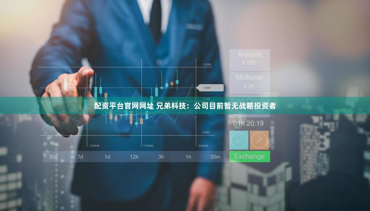 配资平台官网网址 兄弟科技：公司目前暂无战略投资者